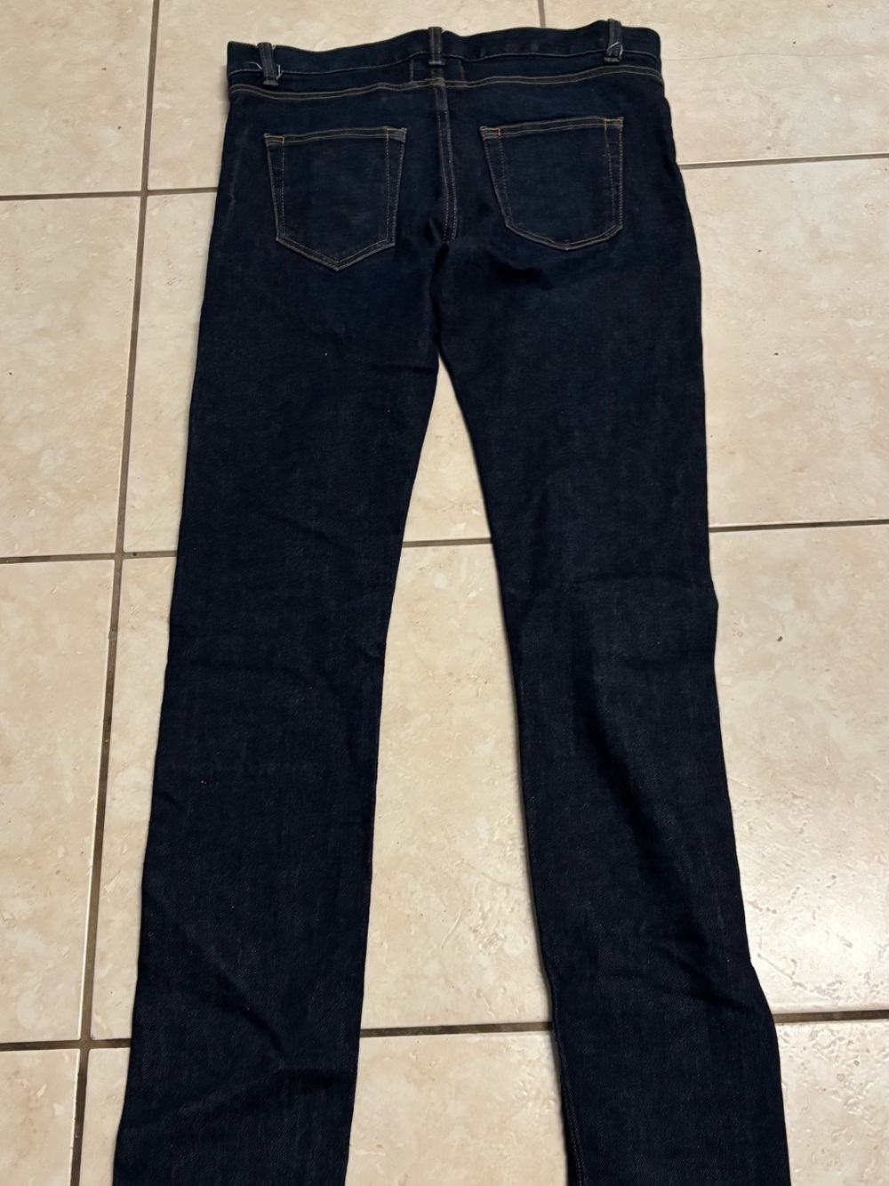 Saint Laurent Men's Slim Dark Indigo Jeans tagged 28 waist fits up to a 30